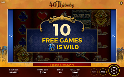 40 Thieves Slot Freispiele