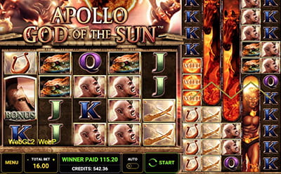 Apollo - God of the Sun Slot Bonusspiel