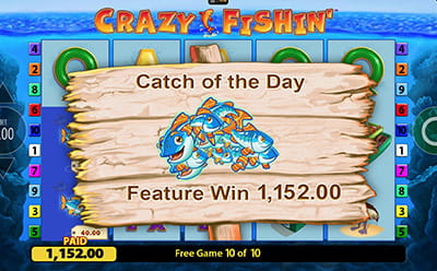 Crazy Fishing Slot Bonusspiel