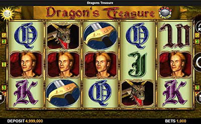 Dragon´s Treasure Extra Spins Slot Risikospiel