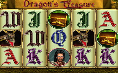 Dragon's Treasure Slot Expanding Symbole