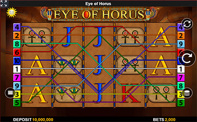 Eye of Horus Slot Mobile