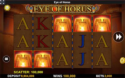 Eye of Horus Slot Scatter