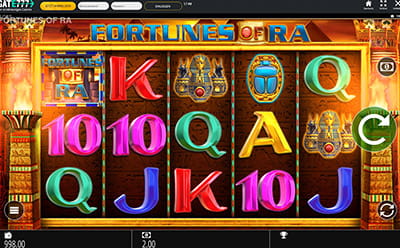 Fortunes of Ra im Gate 777 Casino spielen