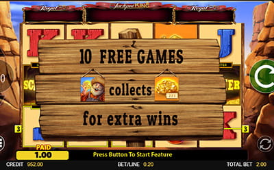 Gold Frenzy Slot Bonusspiel