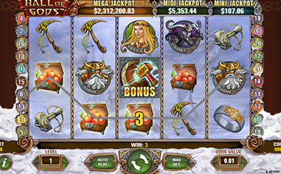 Hall of Gods Slot Gewinn