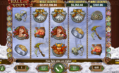 Hall of Gods Slot