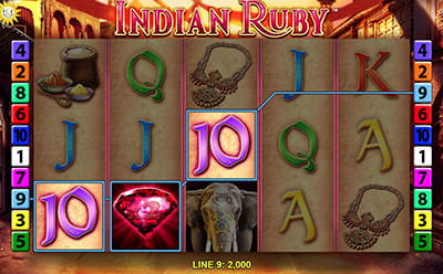 Indian Ruby Slot Symboltausch