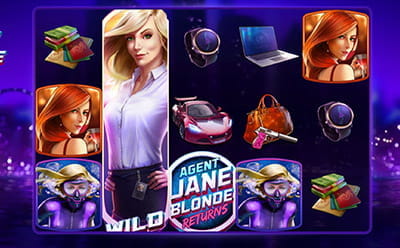 Agent Jane Blond Returns im JellyBean Casino spielen