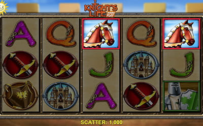 Knight’s Life Double Play Slot Expanding Symbole