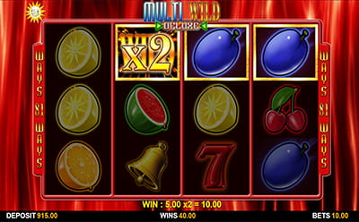 Multi Wild Deluxe Slot Bonusspiel