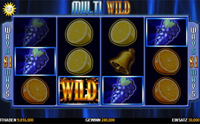 Multi Wild Slot Freispiele