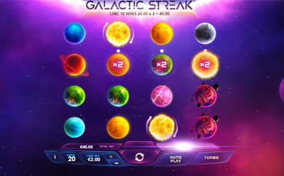 Galactic Streak bei PartyCasino spielen