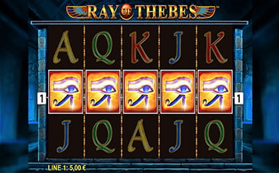 Ray of Thebes Slot Bonusspiel