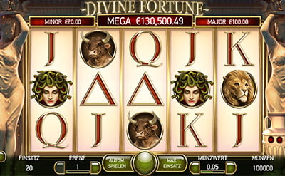 Divine Fortune im Slotanza Casino spielen