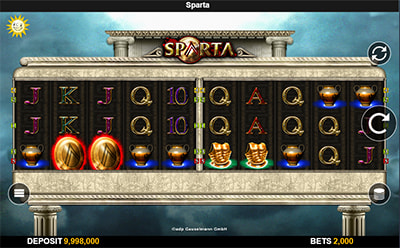 Sparta Slot Mobile