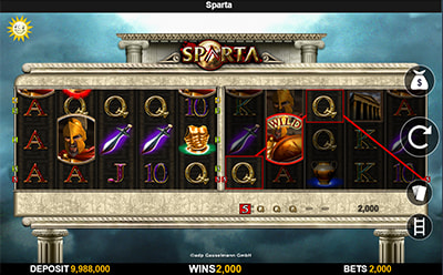 Sparta Slot Wild