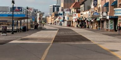 Die Atlantic City Promenade