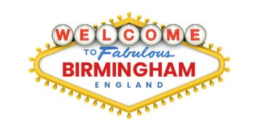 'Welcome to Fabulous Birmingham Casinos' Zeichen