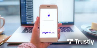 Die Prepaidkarte paysafe mit Trustly kaufen