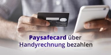 Die paysafecard per Handyrechnung bezahlen.